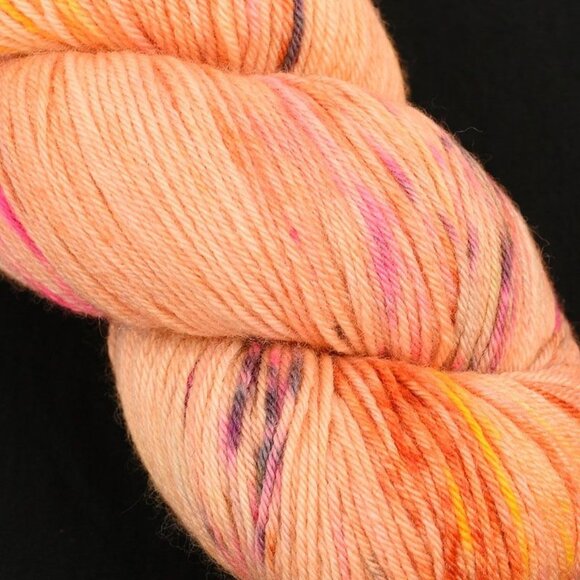 Hedgehog Fibres Sporty Merino Yarn 17.5mic Merino Wool Hand-Dyed Monarch - Picture 2 of 4
